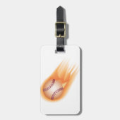 Étiquette À Bagage le feu de base-ball (Devant Vertical)