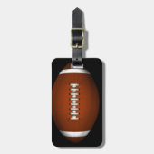 Étiquette À Bagage Le football (Devant Vertical)