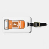 Étiquette À Bagage Le golf est ma drogue (Devant horizontal)