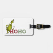 Étiquette À Bagage Le Grinch | Ho Ho Ho (Devant horizontal)