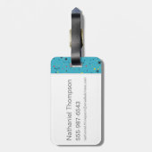 Étiquette À Bagage Le groupe "JE SUIS SOLENNELLEMENT CONVAINCU QUE JE (Dos Vertical)