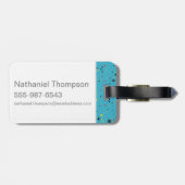 Étiquette À Bagage Le groupe "JE SUIS SOLENNELLEMENT CONVAINCU QUE JE (Dos horizontal)