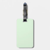 Étiquette À Bagage Le hibou de grammaire indique qui (Dos Vertical)