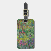 Étiquette À Bagage Le Jardin Iris De Giverny By Claude Monet (Devant Vertical)