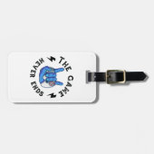 Étiquette À Bagage Le Jeu ne se termine jamais (Devant horizontal)