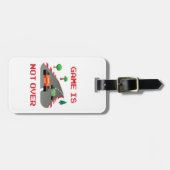 Étiquette À Bagage Le jeu n'est pas sur Pixelated Video Game (Devant horizontal)