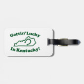 Étiquette À Bagage Le Kentucky chanceux (Dos horizontal)