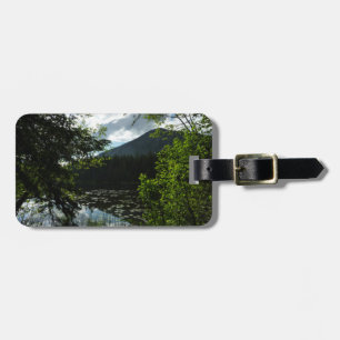 Étiquette À Bagage Le lac Johns I du parc national des Glaciers