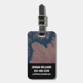 Étiquette À Bagage Le lac Nasser (Devant Vertical)