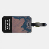 Étiquette À Bagage Le lac Nasser (Dos horizontal)