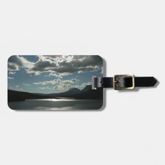 Étiquette À Bagage Le lac Saint Mary I du parc national des Glaciers (Devant horizontal)