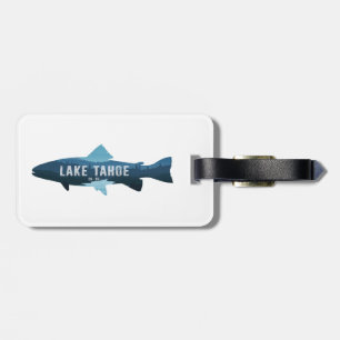 Étiquette À Bagage Le lac Tahoe California Nevada Fish