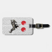 Étiquette À Bagage Le lièvre (Devant horizontal)