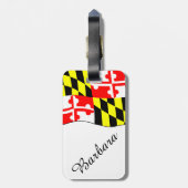 Étiquette À Bagage Le Maryland (Dos Vertical)