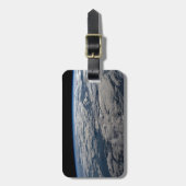 Étiquette À Bagage Le membre de la Terre au-dessus d'une Australie oc (Devant Vertical)