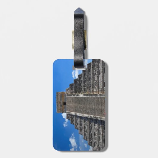 ÉTIQUETTE À BAGAGE LE MEXIQUE (Dos Vertical)