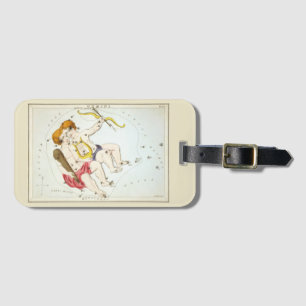 Étiquette À Bagage Le miroir de l'Ukraine, la constellation Vintage d