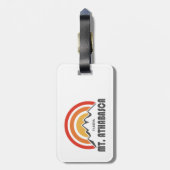 Étiquette À Bagage Le mont Athabasca (Dos Vertical)