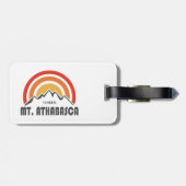 Étiquette À Bagage Le mont Athabasca (Dos horizontal)