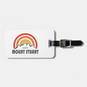 Étiquette À Bagage Le mont Stuart