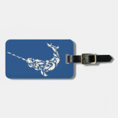 Étiquette À Bagage Le Narwhal de Narwhals (Devant horizontal)
