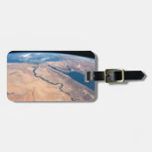 Étiquette À Bagage Le Nil, La Mer Rouge Et La Mer Méditerranée. (Devant horizontal)