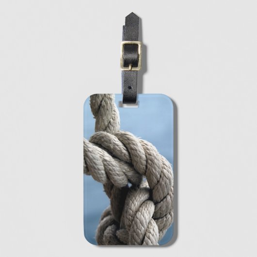 Étiquette À Bagage Le noeud des marins (Devant Vertical)
