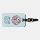 Étiquette À Bagage Le nombre | Vous Pouvez Toujours Compter Sur Moi (Devant horizontal)