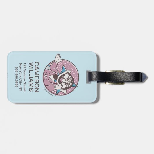 Étiquette À Bagage Le nombre | Vous Pouvez Toujours Compter Sur Moi (Dos horizontal)