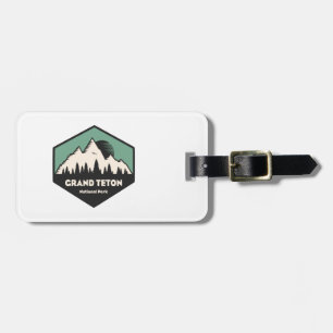 Étiquette À Bagage Le Parc national de Grand Teton