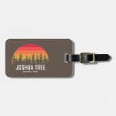 Étiquette À Bagage Le Parc national de Joshua Tree (Devant horizontal)