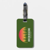 Étiquette À Bagage Le Parc national des Brecon Beacons (Dos Vertical)