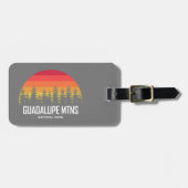 Étiquette À Bagage Le Parc national des Monts Guadalupe (Devant horizontal)