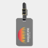 Étiquette À Bagage Le Parc national des Monts Guadalupe (Devant Vertical)