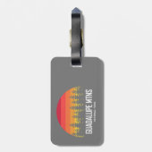 Étiquette À Bagage Le Parc national des Monts Guadalupe (Dos Vertical)