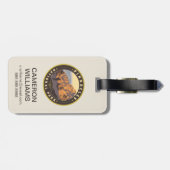 Étiquette À Bagage Le Parc national des Pinnacles (Dos horizontal)