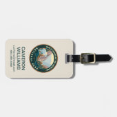 Étiquette À Bagage Le Parc national du Canyon Noir (Devant horizontal)