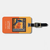 Étiquette À Bagage Le Parc national du Grand Canyon | Condor (Devant horizontal)