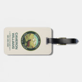 Étiquette À Bagage Le Parc national du Mont Rainier (Dos horizontal)