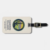 Étiquette À Bagage Le Parc national du Saguaro (Devant horizontal)