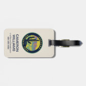 Étiquette À Bagage Le Parc national du Saguaro (Dos horizontal)