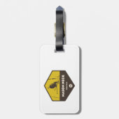 Étiquette À Bagage Le parc national Mason Neck (Dos Vertical)