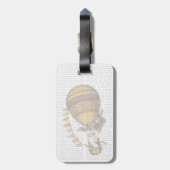 Étiquette À Bagage Le Pilote Hot Air Balloon (Dos Vertical)