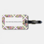 ÉTIQUETTE À BAGAGE LE PLATEAU MAD (Dos horizontal)