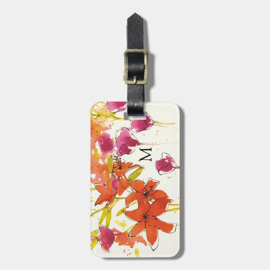 Étiquette À Bagage Le Plum de Patty (Devant Vertical)