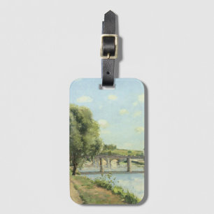 Étiquette À Bagage Le Pont Du Chemin De Fer Camille Pissarro