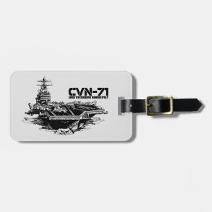 Étiquette À Bagage Le porte-avions Theodore Roosevelt Aif luggagetag