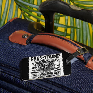 Étiquette À Bagage Le président Trump a gagné 2024