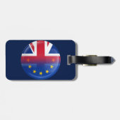 Étiquette À Bagage LE R-U - Référendum 2016 d'adhésion à l'UE (Dos horizontal)