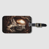 Étiquette À Bagage Le regard du tigre du Bengale (Devant Horizontal)